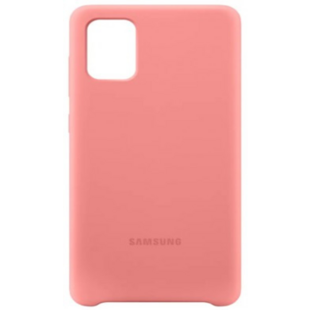 Чехол (клип-кейс) Samsung для Samsung Galaxy A71 Silicone Cover розовый (EF-PA715TPEGRU)