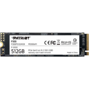 Твердотельный накопитель PATRIOT SSD P300 512GB M2 2280 PCIe P300P512GM28