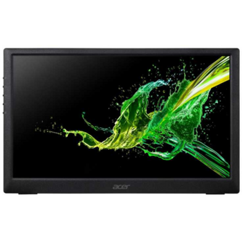 Монитор Acer 15.6" PM161Qbu черный IPS LED 7ms 16:9 глянцевая 220cd 170гр/170гр 1920x1080 USB 1.4кг