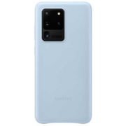 Чехол (клип-кейс) Samsung для Samsung Galaxy S20 Ultra Leather Cover голубой (EF-VG988LLEGRU)