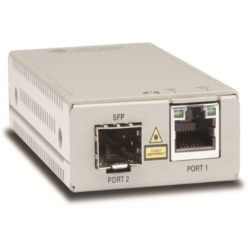 Медиаконвертер Allied Telesis AT-MMC2000/SP-960 TAA Federal 10/100/1000T to 100/1000X/SFP Media/Rate Multi-region PSU