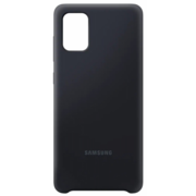 Чехол (клип-кейс) Samsung для Samsung Galaxy A71 Silicone Cover черный (EF-PA715TBEGRU)