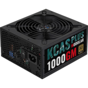 Блок питания Aerocool ATX 1000W KCAS PLUS 1000GM 80+ gold (24+8+4+4pin) APFC 140mm fan 10xSATA Cab Manag RTL