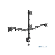 Arm Media LCD-T16 черный 15"-27" макс.40кг настольный поворот и наклон верт.перемещ.
