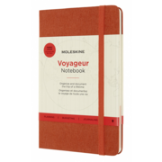 Блокнот Moleskine VOYAGEUR VN002F6 Medium 115x180мм 208стр. нелинованный мягкая обложка оранжевый