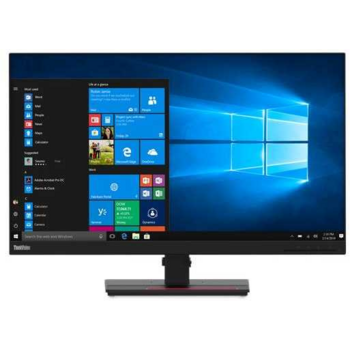 Монитор Lenovo ThinkVision T27q-20 27" 16:9 QHD (2560x1440) IPS, 4ms, CR 1000:1, DCR 3M:1, BR 350, 178/178, 1xHDMI1.4, 1xDP1.2, USB Hub(4 x USB 3.0), 1xAudio Port (3.5 mm), LTPS, 3YR Exchange