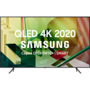 Телевизор ЖК 65" Samsung Телевизор ЖК 65" Samsung/ 65”, QLED, Smart TV,Wi-Fi, Voice, PQI 3400, DVB-T2/C/S2, 20W, 4HDMI, TITAN GRAY