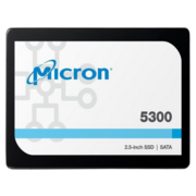 2.5" 7680GB Micron 5300 PRO Enterprise SSD MTFDDAK7T6TDS-1AW1ZABYY SATA 6Gb/s, 540/520, IOPS 95/11K, MTТF 3M, 3D eTLC, 9110TBW, 0.6DWPD, 7mm, bulk