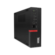 ПК Lenovo ThinkCentre M75q-1 slim Ryzen 3 PRO 3200GE (3.3) 8Gb SSD256Gb/Vega 8 Windows 10 Professional 64 GbitEth WiFi BT 65W клавиатура мышь черный