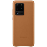 Чехол (клип-кейс) Samsung для Samsung Galaxy S20 Ultra Leather Cover коричневый (EF-VG988LAEGRU)