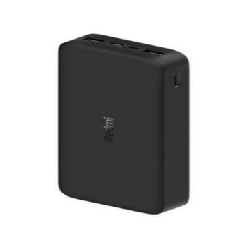 Мобильный аккумулятор Xiaomi Redmi PB200LZM 20000mAh QC3.0 18W 2.4A 2xUSB-A черный (VXN4304GL)