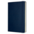 Блокнот Moleskine CLASSIC EXPENDED QP062EXPB20 Large 130х210мм 400стр. нелинованный твердая обложка синий сапфир