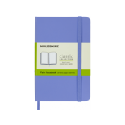 Блокнот Moleskine CLASSIC QP012B42 Pocket 90x140мм 192стр. нелинованный твердая обложка голубая гортензия