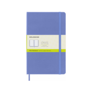 Блокнот Moleskine CLASSIC QP062B42 Large 130х210мм 240стр. нелинованный твердая обложка голубая гортензия