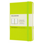 Блокнот Moleskine CLASSIC QP012C2 Pocket 90x140мм 192стр. нелинованный твердая обложка лайм