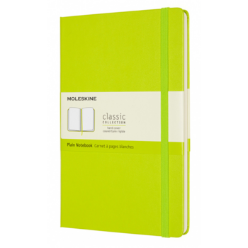 Блокнот Moleskine CLASSIC QP062C2 Large 130х210мм 240стр. нелинованный твердая обложка лайм