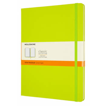 Блокнот Moleskine CLASSIC QP090C2 XLarge 190х250мм 192стр. линейка твердая обложка лайм