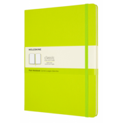 Блокнот Moleskine CLASSIC QP092C2 XLarge 190х250мм 192стр. нелинованный твердая обложка лайм