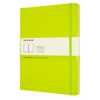 Блокнот Moleskine CLASSIC QP092C2 XLarge 190х250мм 192стр. нелинованный твердая обложка лайм