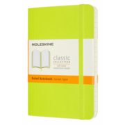 Блокнот Moleskine CLASSIC SOFT QP611C2 Pocket 90x140мм 192стр. линейка мягкая обложка лайм