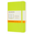 Блокнот Moleskine CLASSIC SOFT QP611C2 Pocket 90x140мм 192стр. линейка мягкая обложка лайм