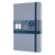 Блокнот Moleskine LIMITED EDITION BLEND LCBD06QP060D Large 130х210мм обложка текстиль 240стр. линейка твердая обложка голубой