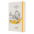 Блокнот Moleskine LIMITED EDITION WIZARD OF OZ LEWOZQP062CL Large 130х210мм обложка текстиль 240стр. нелинованный белый/желтый Cowardly Lion