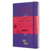 Блокнот Moleskine LIMITED EDITION HARRY POTTER LEHP02QP060E Large 130х210мм 240стр. линейка твердая обложка фиолетовый