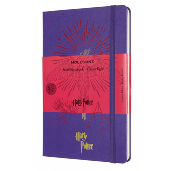 Блокнот Moleskine LIMITED EDITION HARRY POTTER LEHP02QP060E Large 130х210мм 240стр. линейка твердая обложка фиолетовый