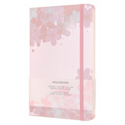 Блокнот Moleskine LIMITED EDITION SAKURA LESU03QP062 Large 130х210мм обложка текстиль 240стр. нелинованный твердая обложка белый