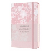 Блокнот Moleskine LIMITED EDITION SAKURA LESU03MM710 Pocket 90x140мм обложка текстиль 192стр. нелинованный твердая обложка розовый