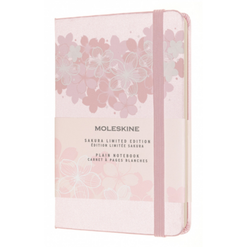 Блокнот Moleskine LIMITED EDITION SAKURA LESU03QP012 Pocket 90x140мм обложка текстиль 192стр. нелинованный твердая обложка розовый