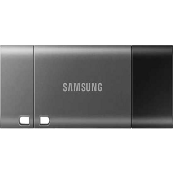 Флеш Диск Samsung 64Gb DUO Plus MUF-64DB/APC USB3.1 серебристый