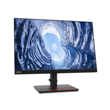 Монитор Lenovo 23.8" ThinkVision T24h-20 черный IPS 4ms 16:9 HDMI матовая HAS Pivot 1000:1 300cd 178гр/178гр 2560x1440 DisplayPort Ultra HD 2K (1440p) USB 6.18кг