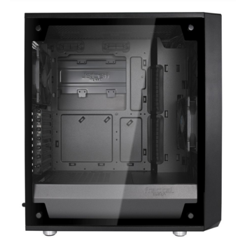 Корпус Fractal Design Meshify С Blackout TG Light черный без БП ATX 5x120mm 4x140mm 2xUSB3.0 audio bott PSU