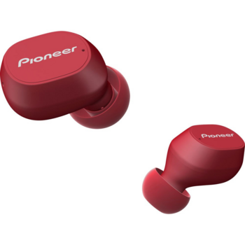 Гарнитура вкладыши Pioneer SE-C5TW-R красный беспроводные bluetooth в ушной раковине