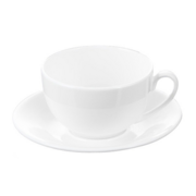 Набор чайный Wilmax (2 предметов) круглая фарфор белый