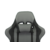 Кресло игровое Бюрократ 771N серый/черный с подголов. крестовина металл черный
