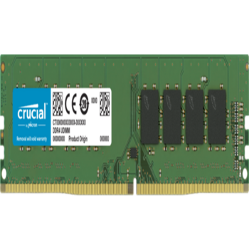 Оперативная память Crucial by Micron DDR4 16GB 2666MHz UDIMM (PC4-21300) CL19 SRx8 1.2V (Retail)