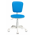 Кресло детское Бюрократ CH-W204NX голубой TW-55 крестовина пластик пластик белый