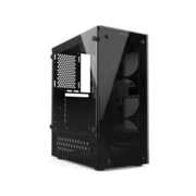 корпус для ПК без БП корпус для ПК без БП/ CASE HIPER HG-C104 ORCUS (ATX, SPCC0.5, USB3.0+USB2.0, VGA Max 310mm, Black)