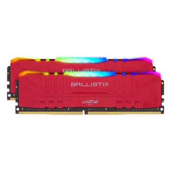 Память оперативная Crucial 32GB Kit (16GBx2) DDR4 3600MT/s CL16 Unbuffered DIMM 288 pin Ballistix Red RGB