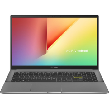 Ноутбук Asus VivoBook S533FL-BQ051T Core i7 10510U/8Gb/SSD512Gb/iOpt32Gb/NVIDIA GeForce MX250 2Gb/15.6"/FHD (1920x1080)/Windows 10/black/WiFi/BT/Cam