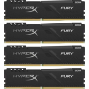 Память оперативная Kingston 128GB 2666MHz DDR4 CL16 DIMM (Kit of 4) HyperX FURY Black