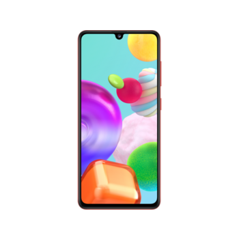 Смартфон Samsung SM-A415F Galaxy A41 64Gb 4Gb красный моноблок 3G 4G 2Sim 6.1" 1080x2400 Android 10 48Mpix 802.11 a/b/g/n/ac NFC GPS GSM900/1800 GSM1900 TouchSc MP3 microSD max512Gb