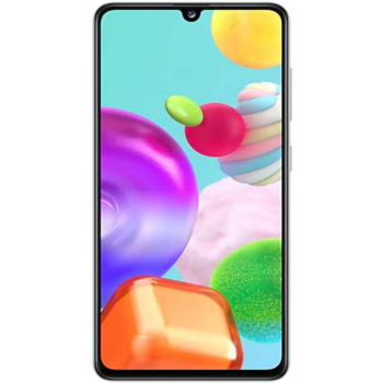 Смартфон Samsung SM-A415F Galaxy A41 64Gb 4Gb белый моноблок 3G 4G 2Sim 6.1" 1080x2400 Android 10 48Mpix 802.11 a/b/g/n/ac NFC GPS GSM900/1800 GSM1900 TouchSc MP3 microSD max512Gb