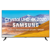 Телевизор LED Samsung 82" UE82TU8000UXRU 8 черный/Ultra HD/1000Hz/DVB-T2/DVB-C/DVB-S2/USB/WiFi/Smart TV (RUS)