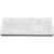 Клавиатура Оклик 505M белый USB slim