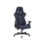 Кресло игровое Zombie VIKING KNIGHT Fabric синий Light-27 с подголов. крестов. металл