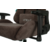 Кресло игровое Бюрократ VIKING KNIGHT Fabric темно-коричневый Light-10 с подголов. крестовина пластик